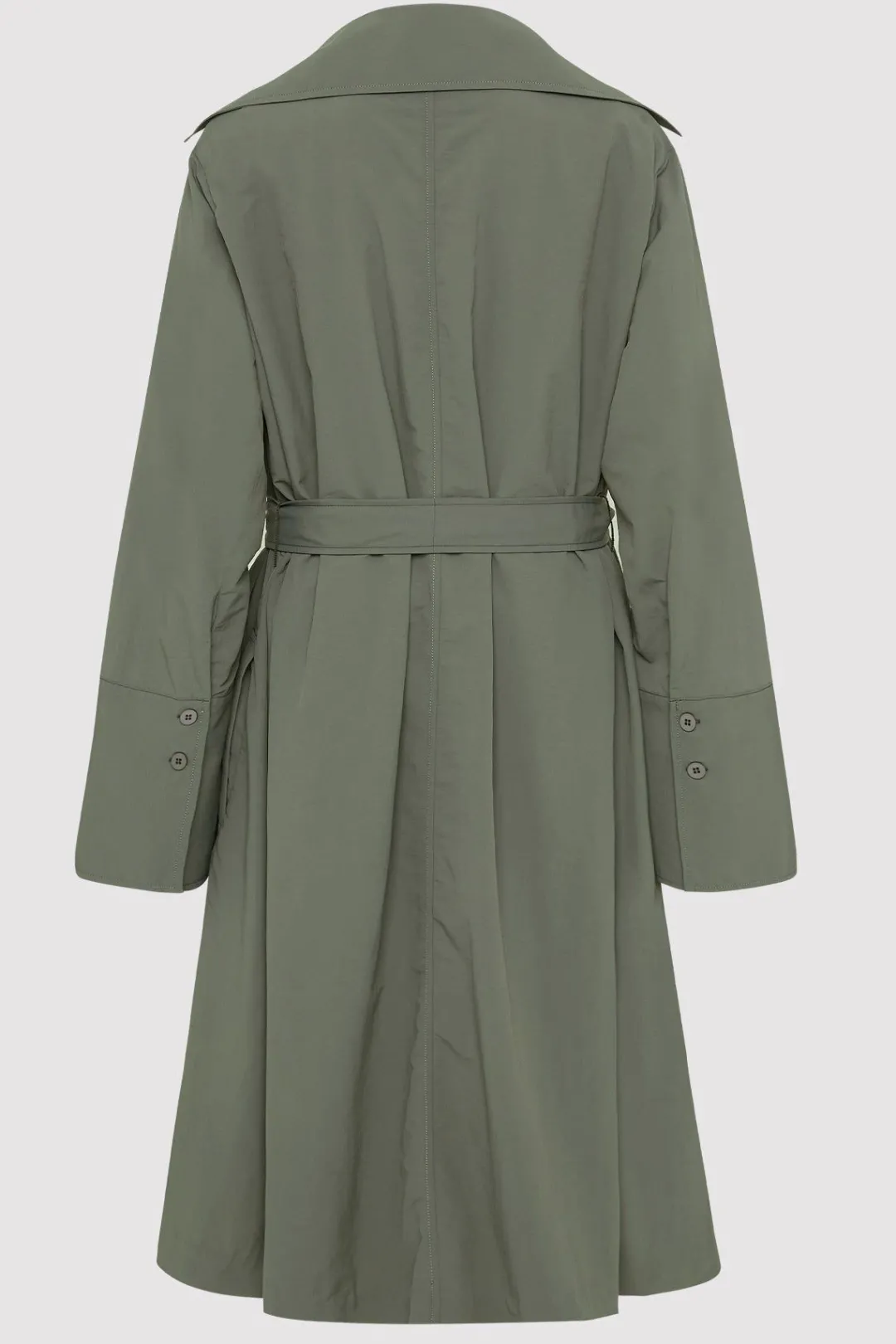 Jackets*St. Agni Summer Trench Coat - Thyme