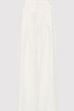 Pants*St. Agni Tailored Linen Pants - Ivory