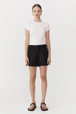Tailoring*St. Agni Tailored Shorts - Black