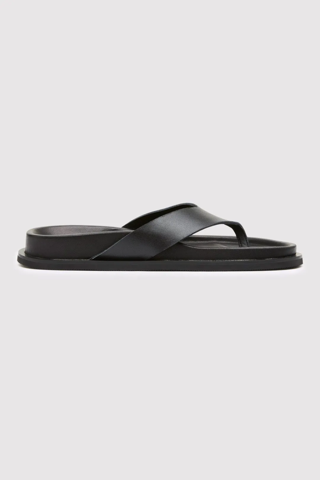 Slides*St. Agni Thong Slide - Black