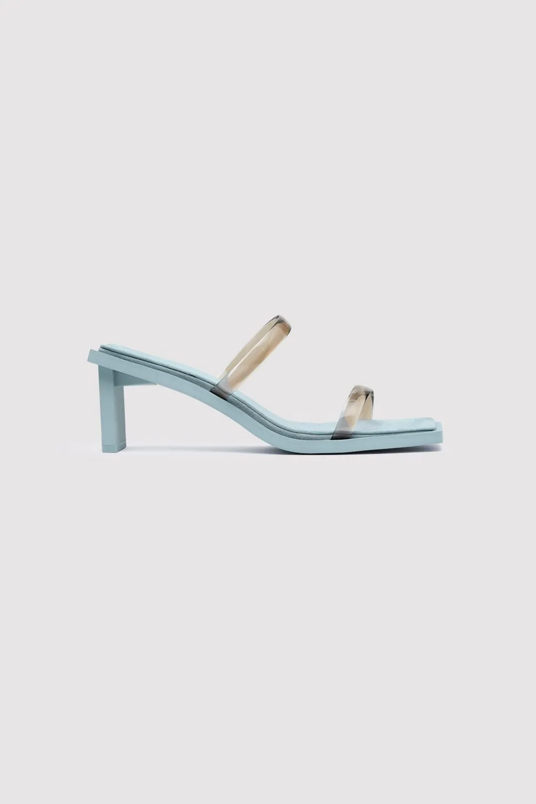 Heels*St. Agni Transparent Heel - Slate