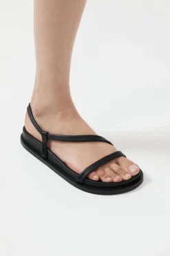 Sandals*St. Agni Twist Sandal - Black