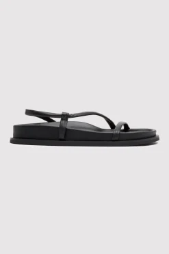 Sandals*St. Agni Twist Sandal - Black