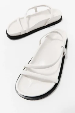 Sandals*St. Agni Twist Sandal - White