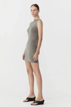 Knitwear*St. Agni Vas Knit Mini Dress - Shadow