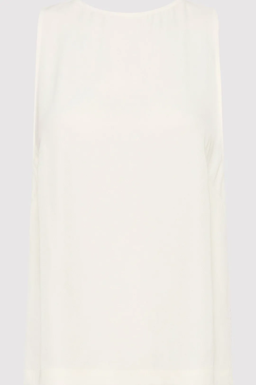 Tops*St. Agni Viscose Shell Top - Off White