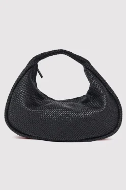 Bags*St. Agni Woven Bon Bon Bag - Black