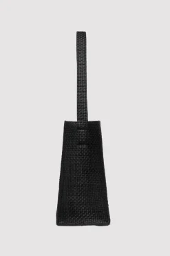 Bags*St. Agni Woven Minimal Mini Tote - Black