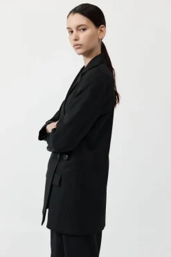 Jackets*St. Agni Wrap Blazer - Black
