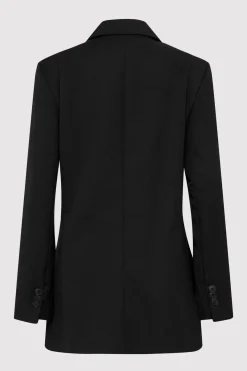 Tailoring*St. Agni Wrap Blazer - Black