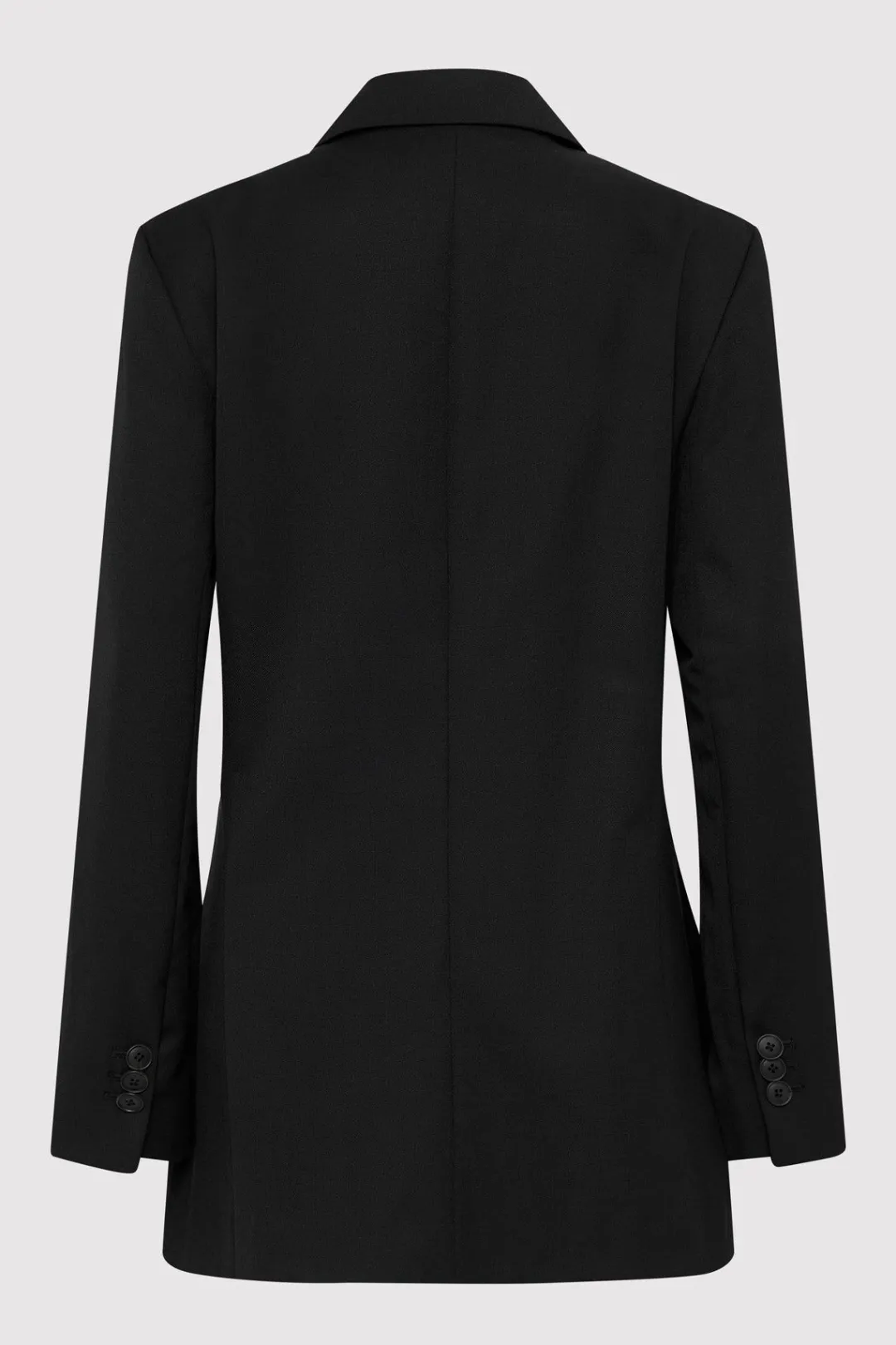 Tailoring*St. Agni Wrap Blazer - Black