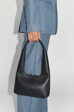 Bags*St. Agni Zip Detail Mini Bag - Black