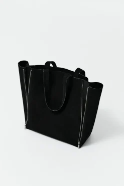 Bags*St. Agni Zip Tote Bag - Black